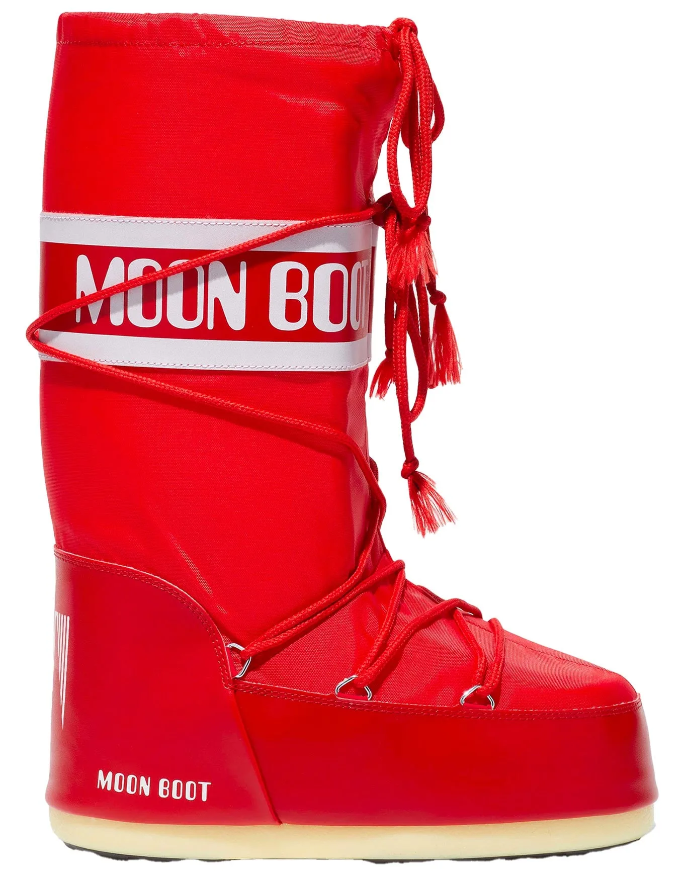 Moon Boot Icon Nylon Red - Taille 23-26 - Moonboot - FashionsVida