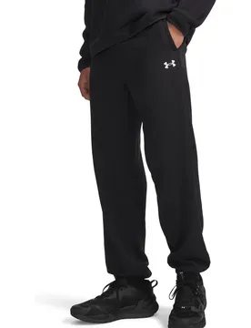 Armour Fleece Herren Trainingshose, schwarz MD