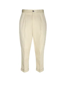 Chino Carrot Fit beige L herren - AMI PARIS - FashionsVida