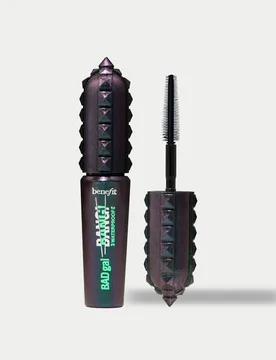 Badgal Bang Waterproof Mini Volumising Mascara 4g Black female - Benefit - FashionsVida