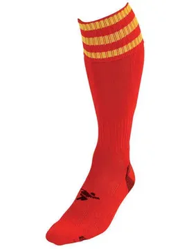 Streifen- Kindersocken Pro - Rouge - unisex - Size: 35/39 - Precision - FashionsVida