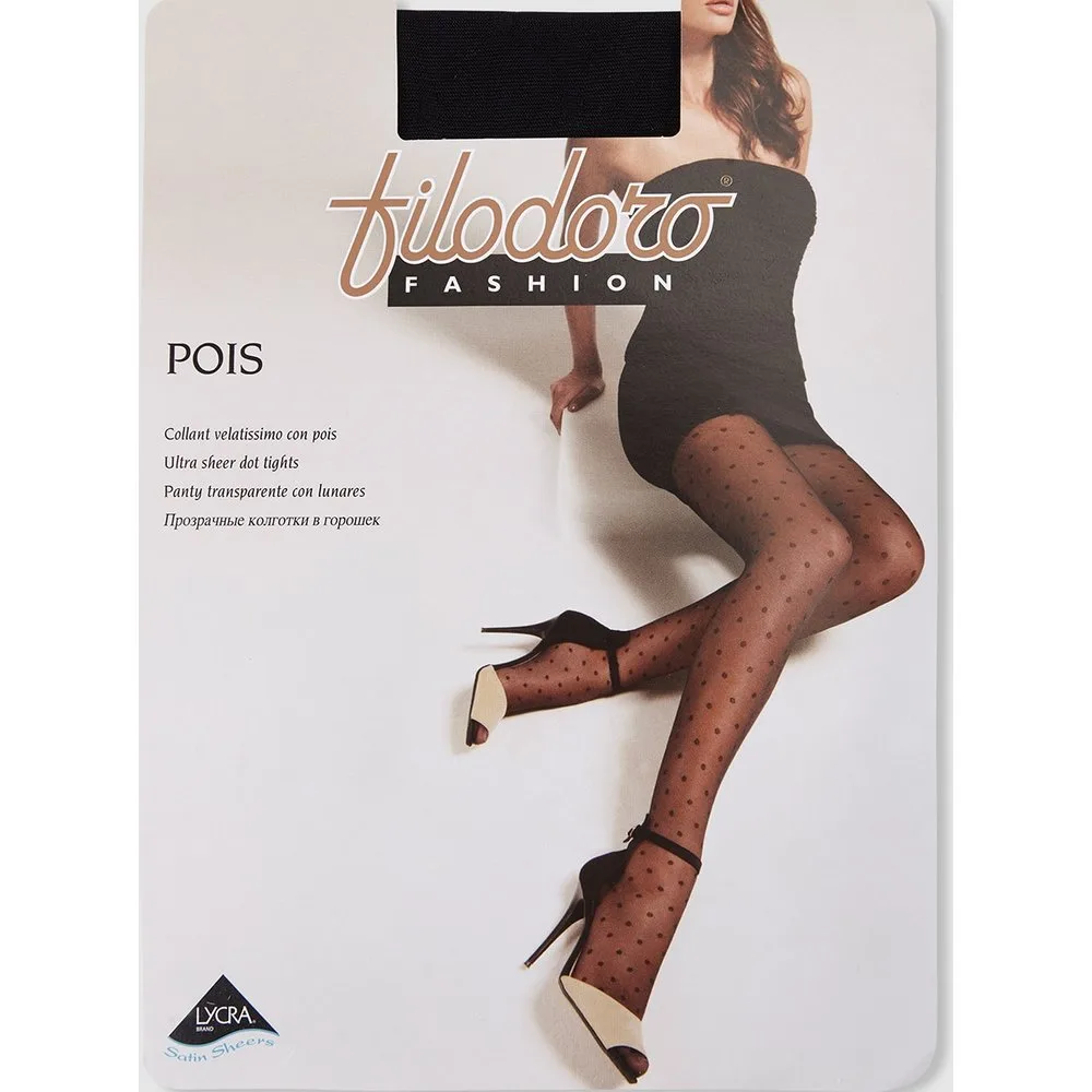 Panty moda de mujer con lunares en color - Filodoro - FashionsVida