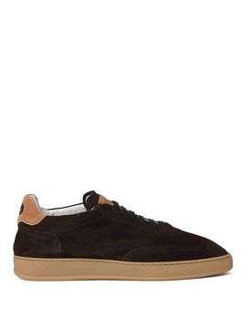 Sneakers Akira Amalfi In Suede Brown Taffy