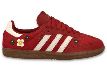 Samba OG W x Liberty London - Sneaker - rot - Unisex - Size: 36 2/3