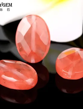 ShinyGem Oval Watermelon Quartz Beads 10*14/13*18mm Faceted Red Crystal Natural Stone For Jewelry Making Wholesale 20pcs/Lot - Aliexpress - FashionsVida