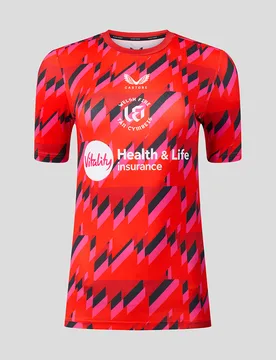 Welsh Fire The Hundred Mens 2026 Short Sleeve Training T-shirt 2XL male - Castore - FashionsVida