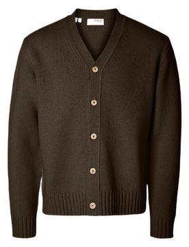 Cardigan ls cody knit relaxed cardigan - demitasse