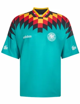 Germany Away 1994 BringBack Jersey - T-Shirt-kurzarm - grün - Herren - Size: M - Adidas - FashionsVida