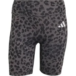 Optime Essentials Workout Leopard Short Damen Tights, grau L