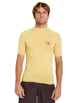 Rash Guard Manches Courtes Streamline Upf Ochre XL - Rip curl - FashionsVida