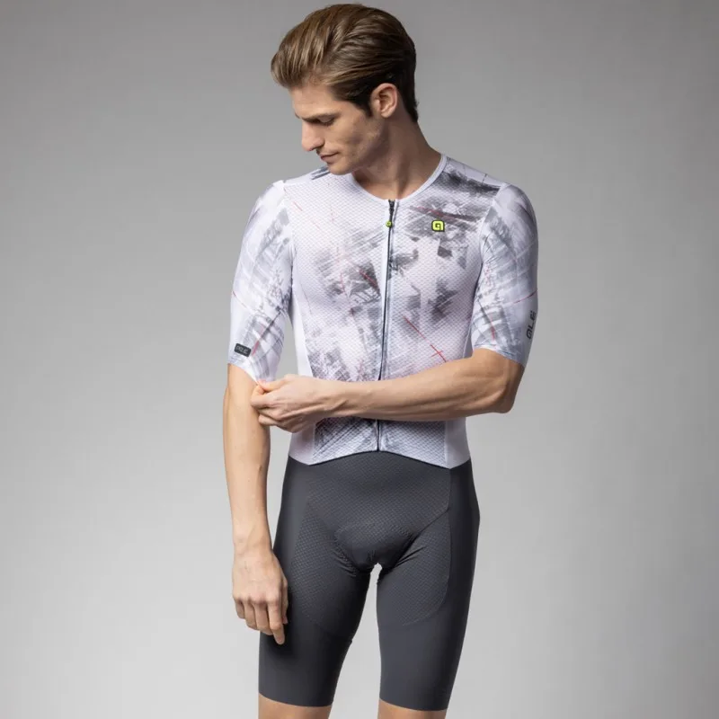 Body ciclismo PR-E MIRROR bianco 2026 - ALE' - FashionsVida