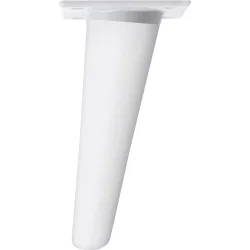 Pata Fija Madera Haya Cónica Inclinada 15 cm