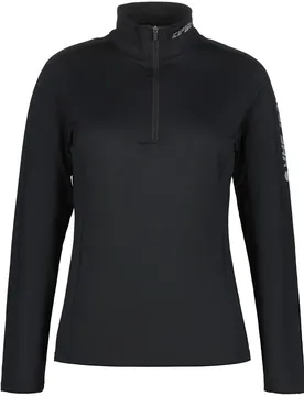 Fairview Damen Rollkragenpullover, schwarz M