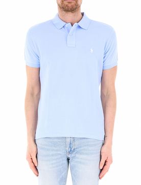 Polo in cotone POLO AZZURRO CHIARO M
