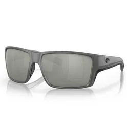 Reefton Pro Mirrored Polarized Sunglasses Matte Gray Gray Silver Mirror 580G/CAT3 Women