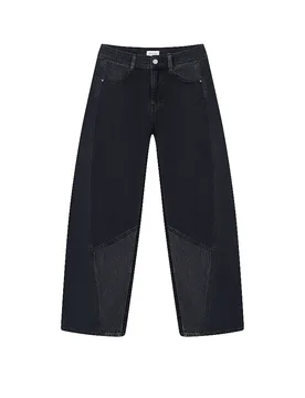 Jeans Balloon Fit nero 31/L30 - Dawn Denim - FashionsVida