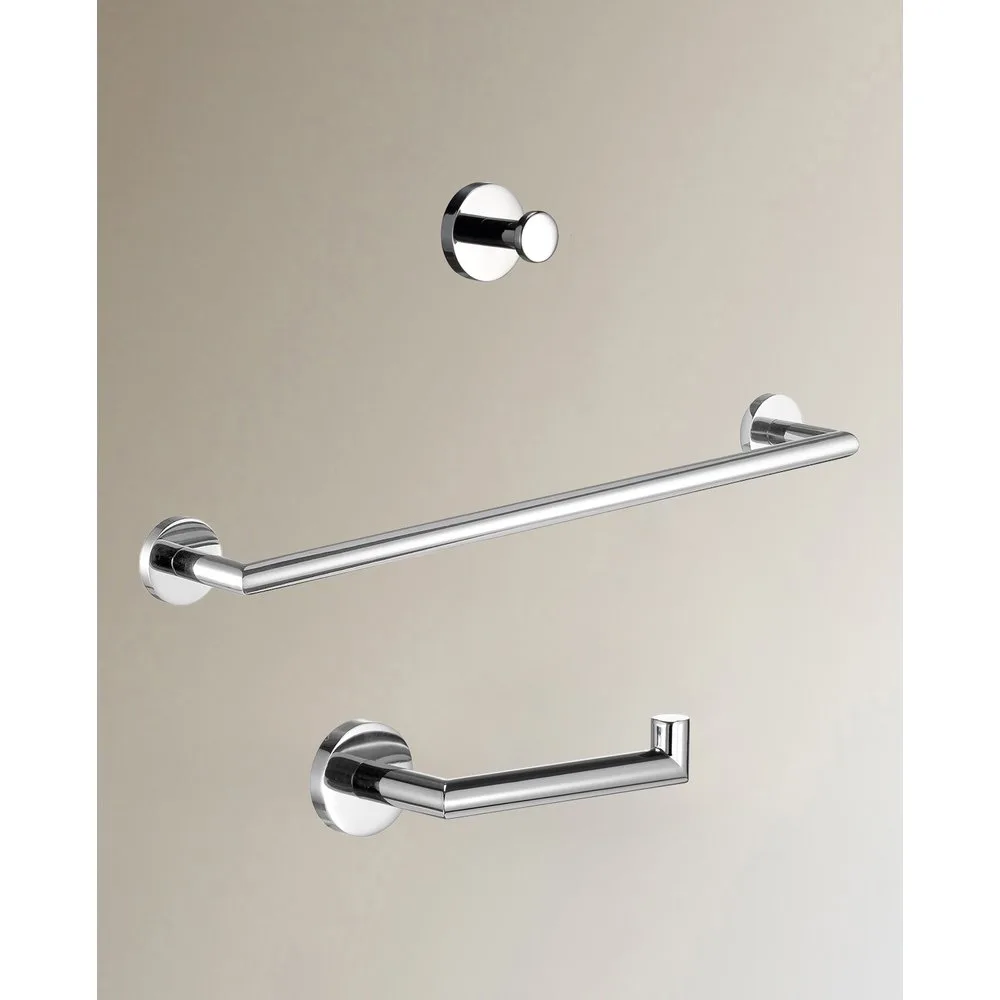 Colección de accesorios de baño en cromo Keros - El Corte Inglés - FashionsVida