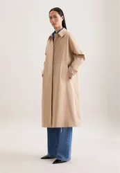 Carcoat aus Baumwolltwill Beige 38