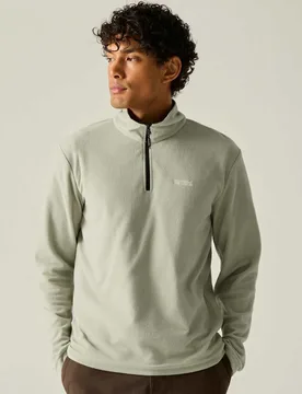 Thompson Half Zip Funnel Neck Fleece Light Grey male - Regatta - FashionsVida