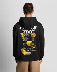 Men's Corner Market Graphic Hoodie in Black