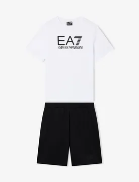 COMPLETINO T-SHIRT+SHORT VISIBILITY 16 - EA7 - FashionsVida