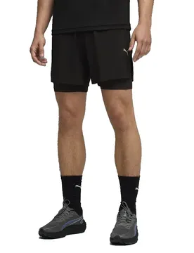 Pantaloni Corti Dreamrun Drycell 2in1 5´´ Black L
