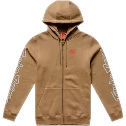 Troy Designs Felpa Con Zip Badge Sienna