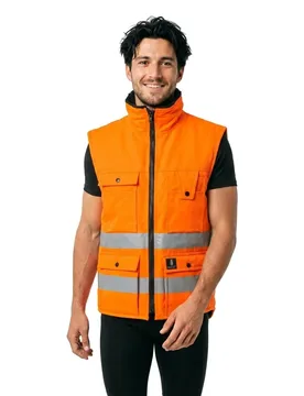 Gilet De Sécurité Safe Arctic 00554 Winter Hi-Vis Orange XS - MASCOT - FashionsVida