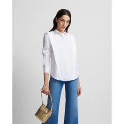 Camisa de mujer estructura de manga larga