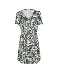 Robe de plage olive 42
