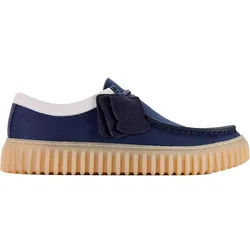 Shoes Mocassini Torhill Navy Canvas EU 42