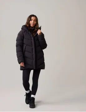 Women's Helly Puff Down Parka Black XL - Black - Female - Helly Hansen - FashionsVida