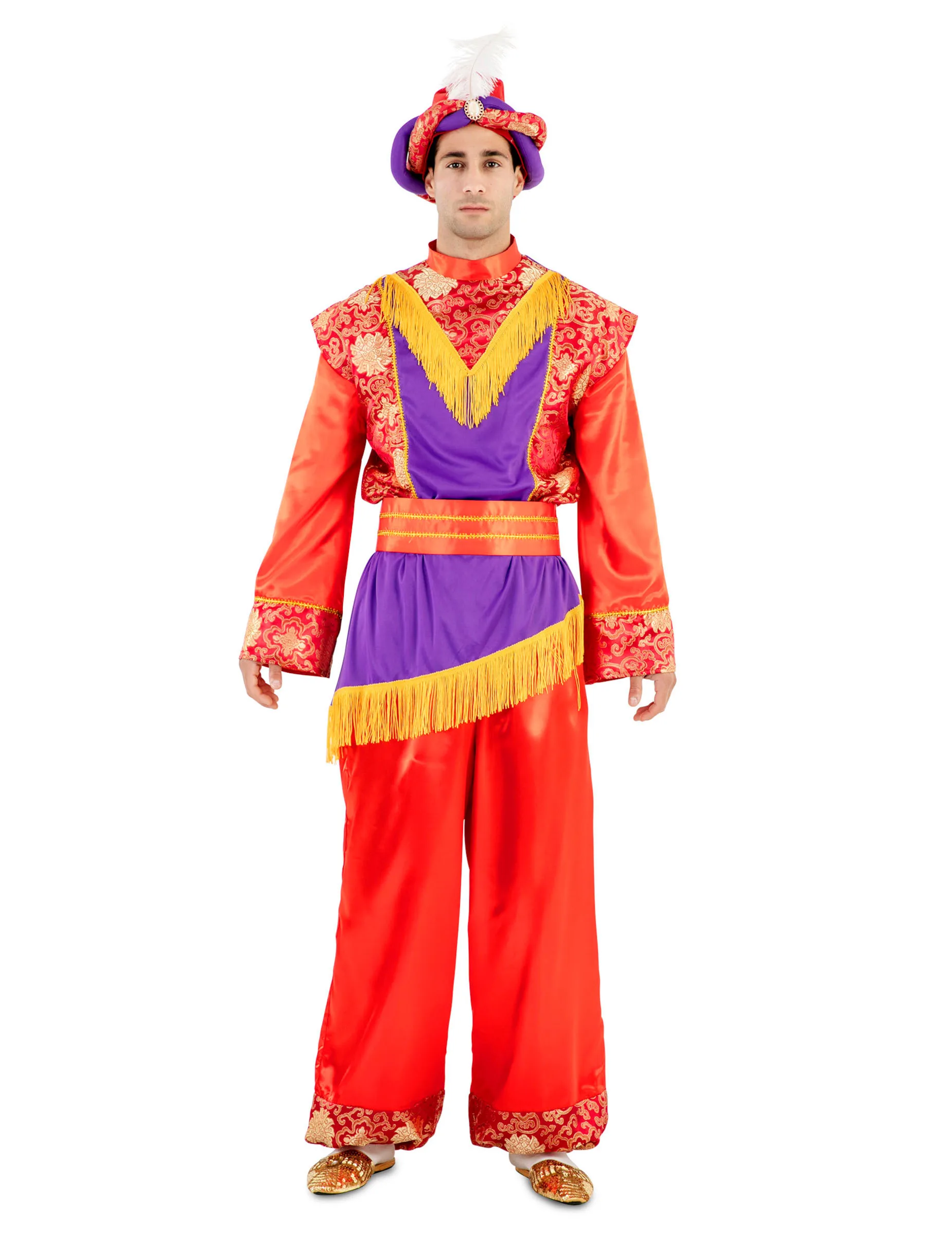 König Sultan Kostüm Silvester Rot - Eurocarnavales - FashionsVida
