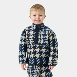 Kids' Frosty Pile Sweater Navy 4 - Navy Blue Aop - Male