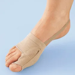 Hallux-Valgus-Bandage, 1 Paar beige