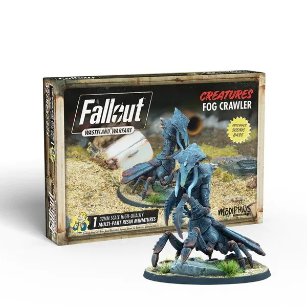 Fallout: Wasteland Warfare - Creatures: Fog Crawler - Modiphius - FashionsVida