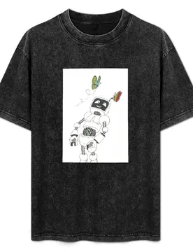 Robot 1.1 T-Shirt Casual Holiday Short Sleeve Tee - Aliexpress - FashionsVida