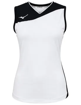 Premium Myou Womens White/black Vest - Size X-Large - Mizuno - FashionsVida