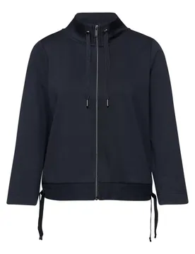 LTD QR zipper jacket w.gathere female
