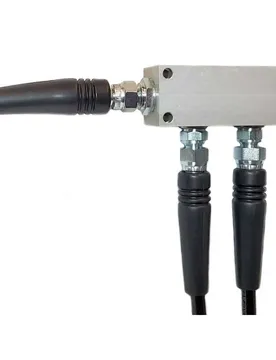 Blocco Collettore G 1/´´ Inlet 2 Outlets