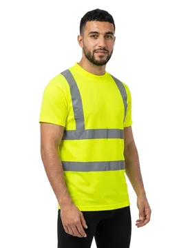 T-shirt à Manches Courtes Safe Light 50592 Hi-Vis Yellow 4XL - MASCOT - FashionsVida