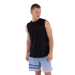 T-shirt Sans Manches Muscle Black S