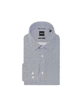 Camisa Slim Fit P-HANK azul 41