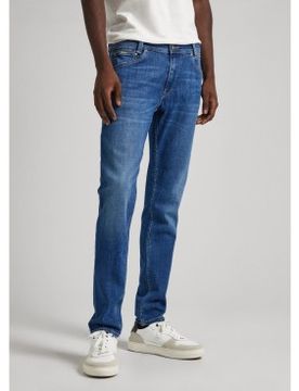 Para hombre. PM207391HT5 Jeans Tapered (28/34), Casual, Algodón, Denim, Sostenible