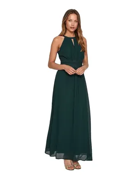 Robe Longue Sans Manches Milina Scarab / Detail Elastic 38