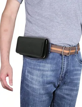 Bolsa universal para teléfono de hombre, bolsa de cintura, bolsa de mano para teléfono, portador de tarjetas - Shein - FashionsVida