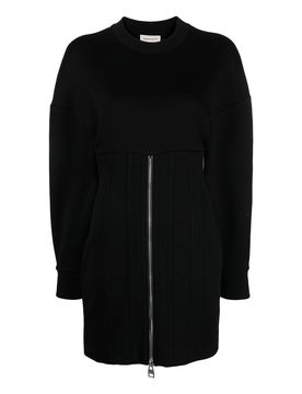 Abito in cotone con zip