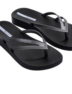Bossa soft v chanclas mujer Negro (36)