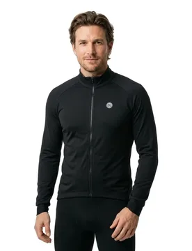 Maglia A Maniche Lunghe Merano Black - Bicycle Line - FashionsVida