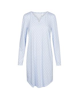 Sleepshirt - Nachthemd hellblau 38 damen
